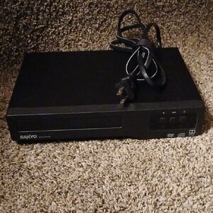 Sanyo Black DVD Player